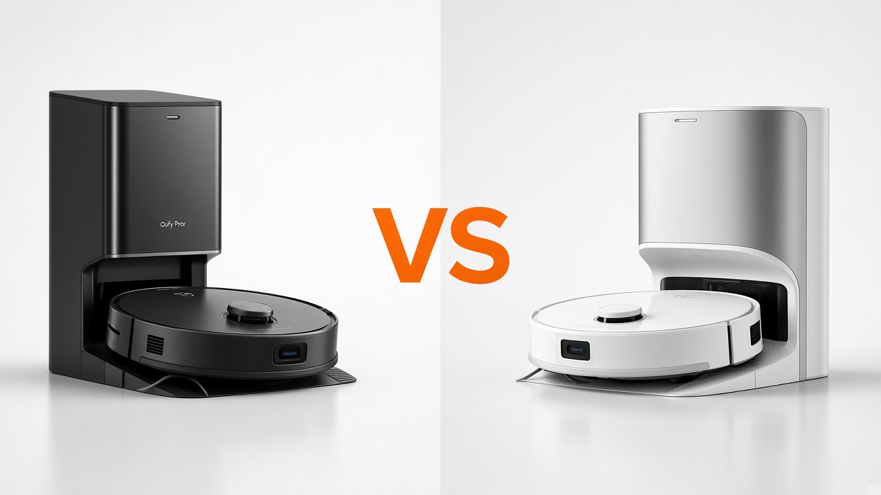 Eufy X10 Pro Omni vs Qrevo Curv 2 Flow hero