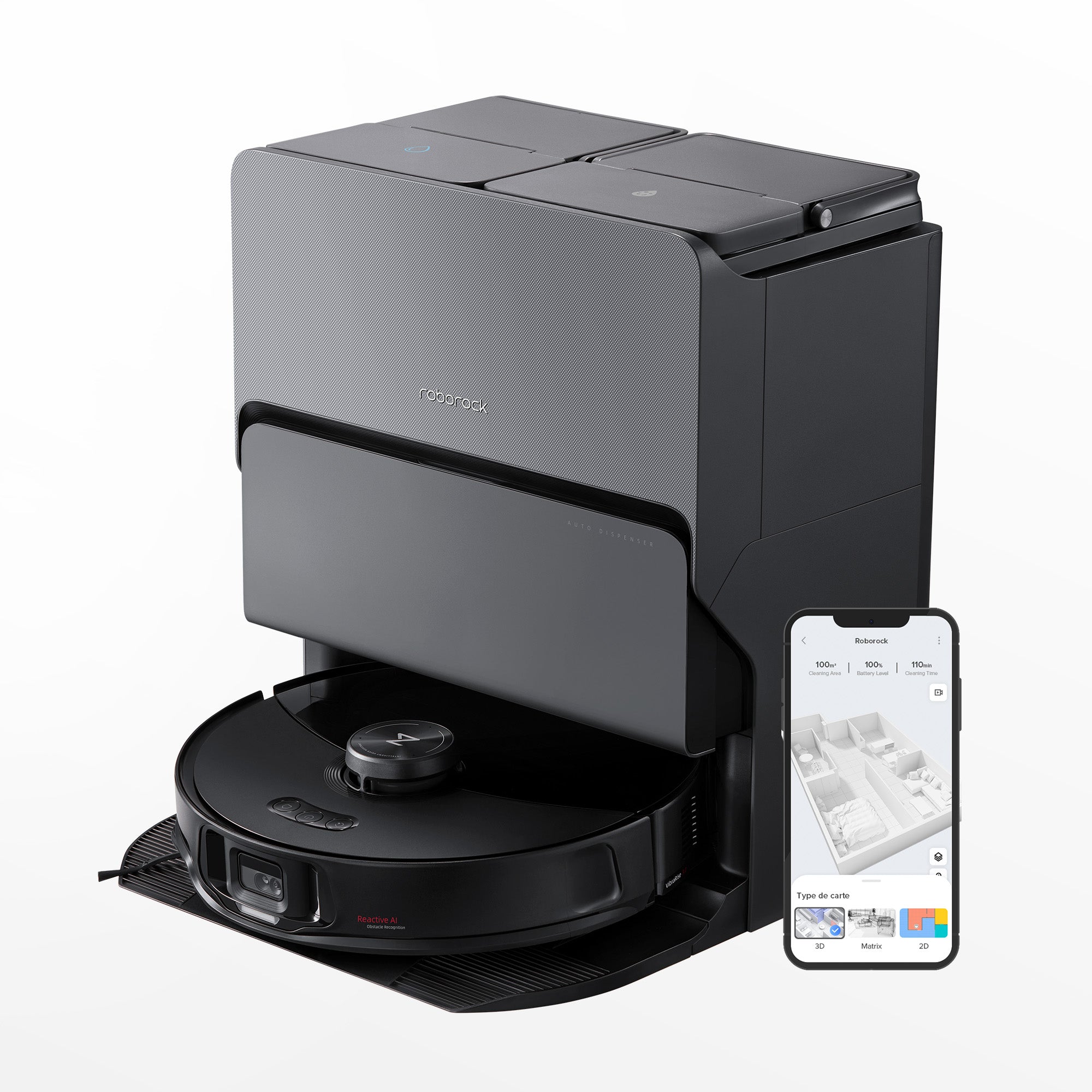 Roborock S8 MaxV Ultra with RockDock